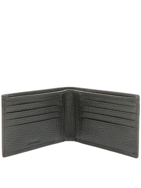 SNAP  Leather wallet with card slots black - Men’s Wallets