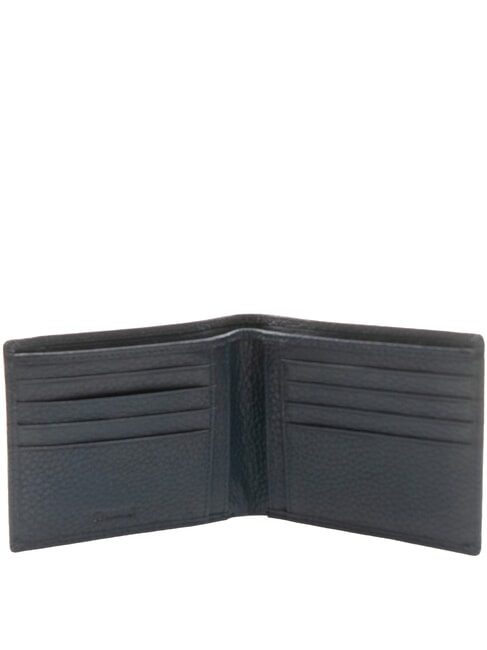 SNAP Medium Leather Wallet blue - Men’s Wallets