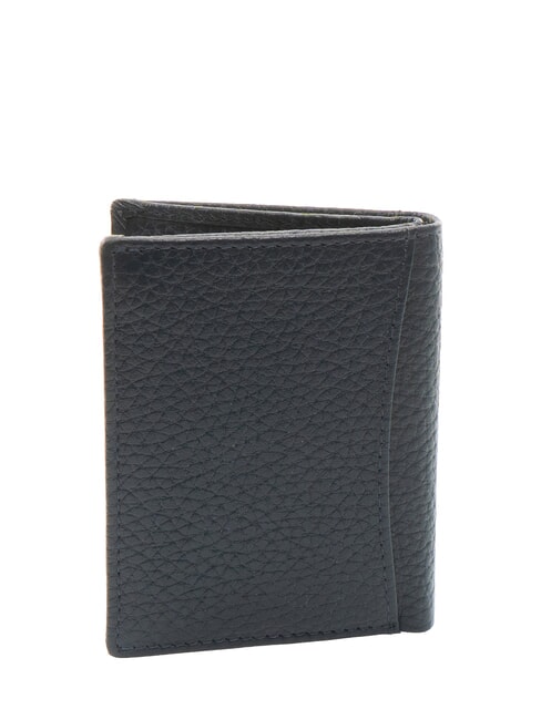 SNAP  Hammered leather wallet blue - Men’s Wallets