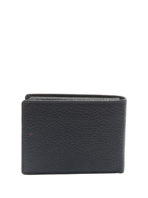 SNAP Compact leather wallet blue - Men’s Wallets