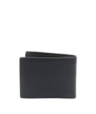 SPALDING SNAP  Leather wallet with card slots blue - Men’s Wallets - 3