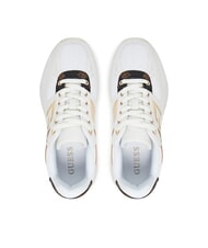GUESS FONZI Running sneakers White / Brown - Women&rsquo;s shoes - 3