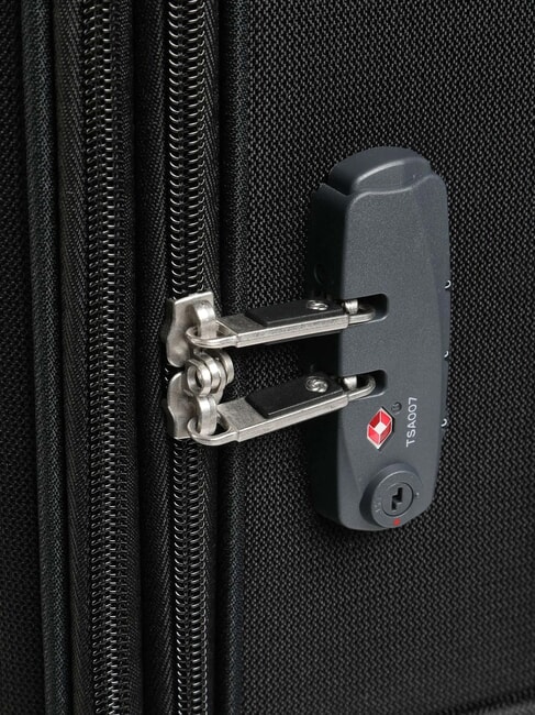 SET CITYBEAT  Hand luggage + medium + large BLACK - Trolley Set