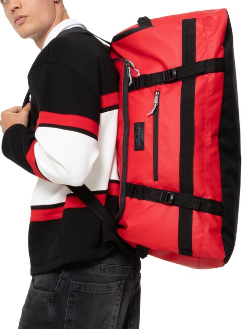 DUFFEL PACK M Medium Travel Backpack Duffel Bag tarp red - Duffle bags