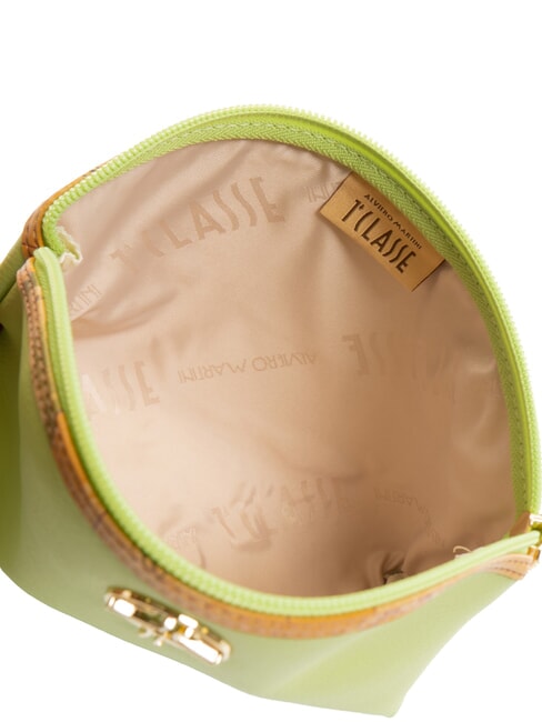 GEO Rounded beauty with logo apple green - Beauty Case