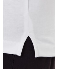 GUESS PEARLS LOVE TRIANGLE T-shirt with print and applications purwhite - T-shirt - 4