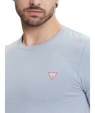 GUESS ORIGINAL T-shirt with logo nimbus blue - T-shirt - 3