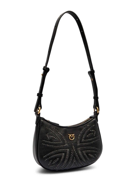 HALF MOON BABY Shoulder bag black-antique gold - Women’s Bags