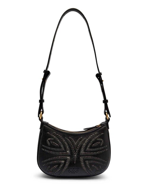 HALF MOON BABY Shoulder bag black-antique gold - Women’s Bags