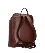 THE BRIDGE BARBARA Smooth leather backpack BROWN - Women’s Bags - 3