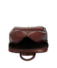 THE BRIDGE BARBARA Smooth leather backpack BROWN - Women’s Bags - 4