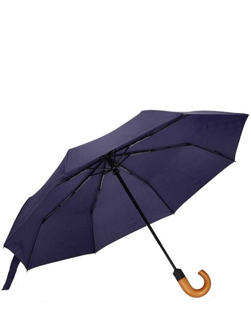 FIBER MAGIC Automatic folding umbrella BLUE NAVY GOLD - Umbrellas