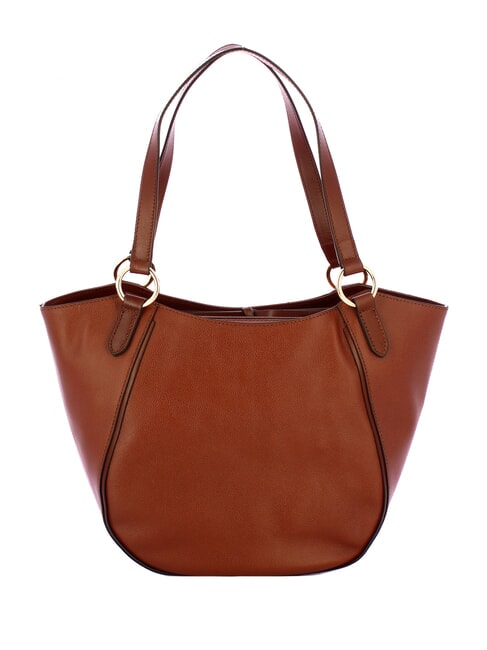 DOMITILLA  Leather Shopping Bag BROWN - Women&rsquo;s Bags