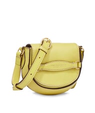 THE BRIDGE BETTINA Mini leather shoulder bag lime with gold - Women’s Bags - 2