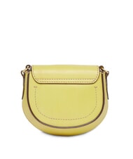 THE BRIDGE BETTINA Mini leather shoulder bag lime with gold - Women’s Bags - 3