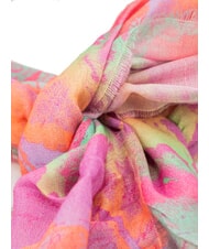 ALVIERO MARTINI PRIMA CLASSE GEO FANTASY Scarf with short fringes multicolor - Scarves - 3