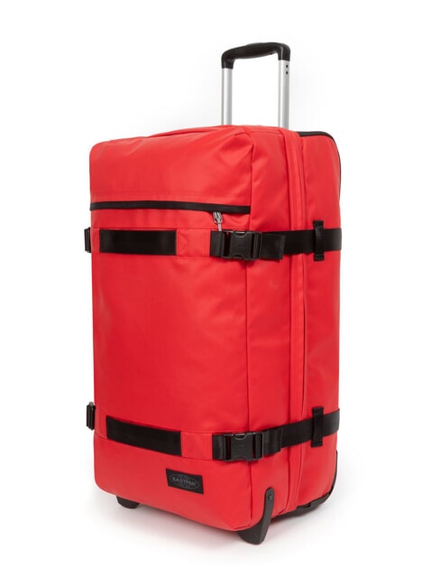 TRANSIT'R M Medium size trolley tarp red - Semi-rigid Trolley Cases