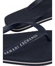 ARMANI EXCHANGE FLIP FLOP Flip flops NAVY / NAVY - Men’s shoes - 3