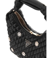 GUESS EVERLEE Hobo Shoulder Bag BLACK - Women’s Bags - 3