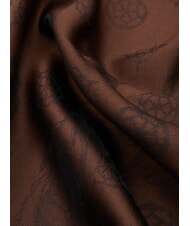 GUESS JACQUARD  Scarf vikky large roo tote bag mochalog - Scarves - 3