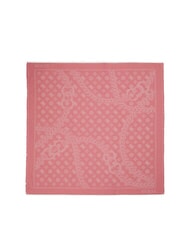 GUESS JACQUARD  Scarf dark rose logo - Scarves - 2