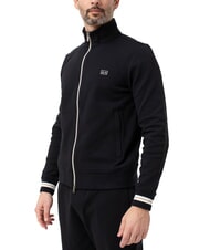 SUN68 HERITAGE Full zip sweatshirt black - Sweatshirts - 3