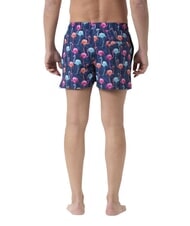 SUN68 BIG PRINT Men's beach costume navy blue/light blue - Swimwear - 2