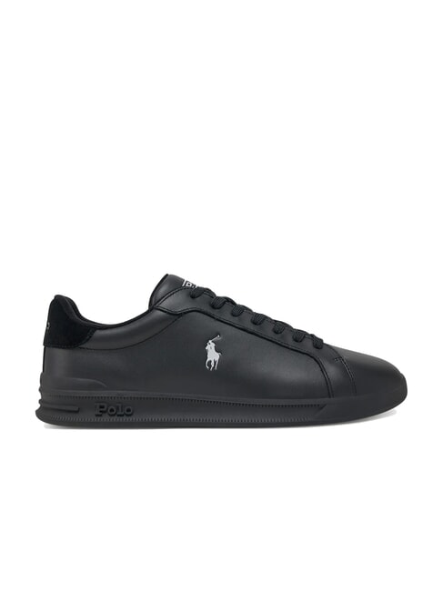 HERITAGE COURT II  Leather sneakers black/soft grey pp - Unisex shoes