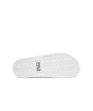 RALPH LAUREN POLO SLIDE Slippers ceramic white - Unisex shoes - 6