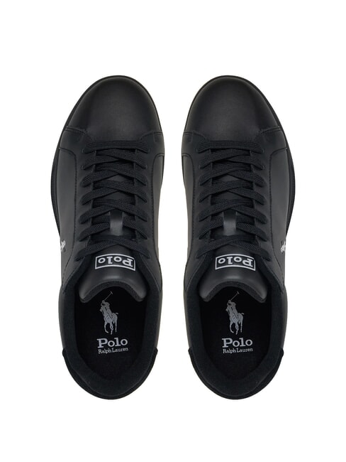 HERITAGE COURT II  Leather sneakers black/soft grey pp - Unisex shoes