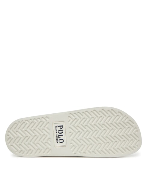 POLO SLIDE Slippers heritage bear - deckwash white - Unisex shoes