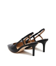 RALPH LAUREN KHLOE  Leather d&eacute;collet&eacute; BLACK - Women&rsquo;s shoes - 4