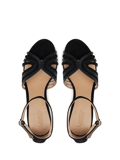 ALLIE High leather sandals black 3 - Women’s shoes