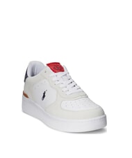 RALPH LAUREN MASTER COURT  Sneakers wh / na / re - Men’s shoes - 3