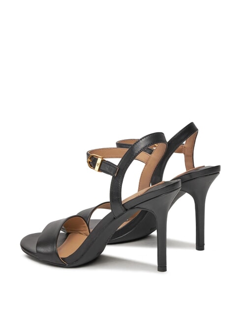 GWEN High leather sandals BLACK - Women&rsquo;s shoes