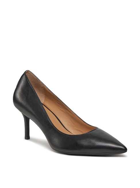 LANETTE Leather décolleté BLACK - Women’s shoes