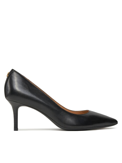 LANETTE Leather décolleté BLACK - Women’s shoes