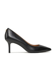 RALPH LAUREN LANETTE Leather décolleté BLACK - Women’s shoes - 3
