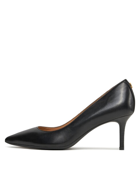 LANETTE Leather décolleté BLACK - Women’s shoes