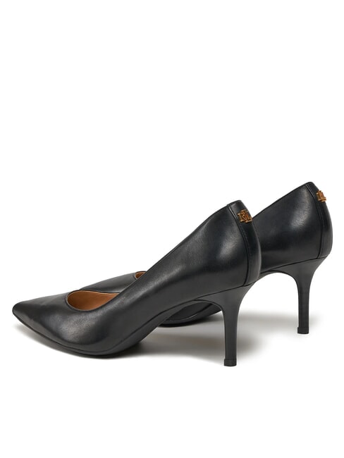LANETTE Leather décolleté BLACK - Women’s shoes