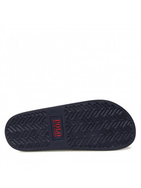 POLO SLIDE Slippers navy / red pp - Men’s shoes