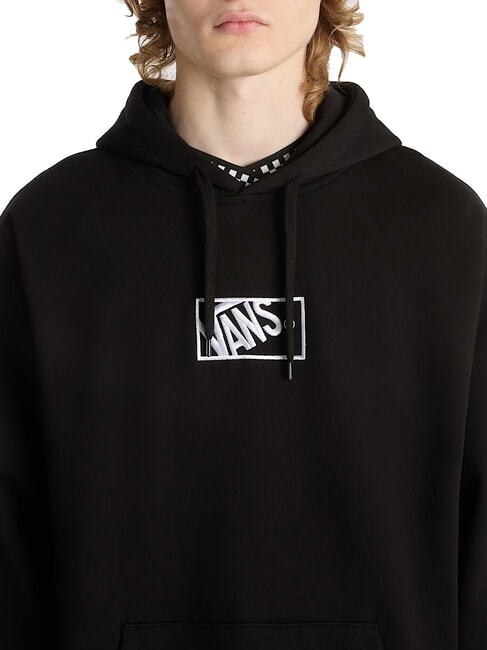 BLOCKED BOX Hoodie black - Sweatshirts
