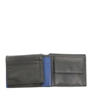 SPALDING SNAP  Leather wallet with coin purse black/navy - Men’s Wallets - 3