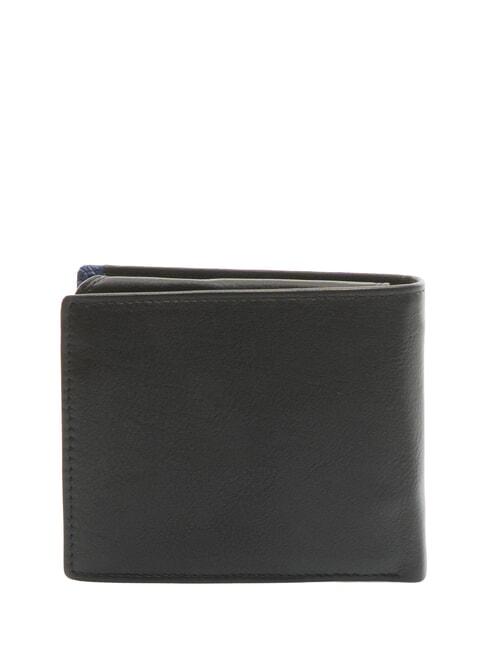 SNAP  Leather wallet with coin purse black/navy - Men’s Wallets