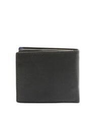SPALDING SNAP  Leather wallet with coin purse black/navy - Men’s Wallets - 4