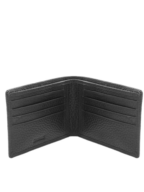 SNAP Medium Leather Wallet black - Men’s Wallets