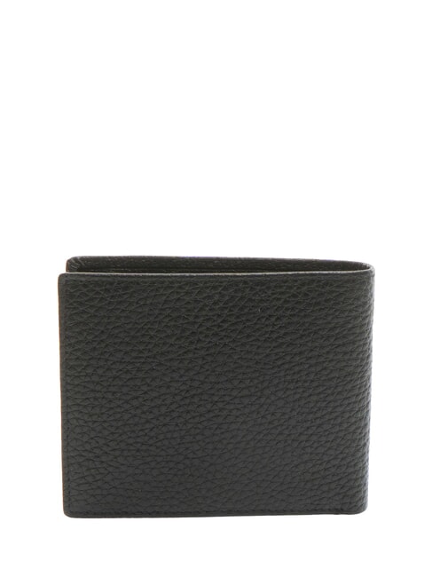 SNAP Medium Leather Wallet black - Men’s Wallets