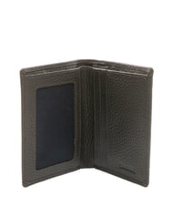 SPALDING SNAP  Hammered Leather Vertical Wallet testamoro - Men’s Wallets - 2