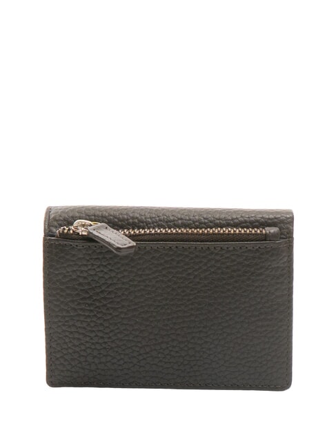 SNAP  Hammered Leather Vertical Wallet testamoro - Men’s Wallets