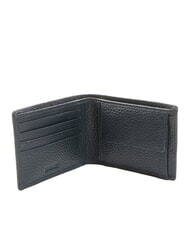 SPALDING SNAP Wallet with coin purse, in leather blue - Men’s Wallets - 2